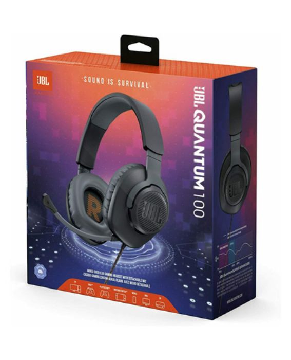 تصویر  هدفون گیمینگ سیمی جی بی ال مدل Quantum 100