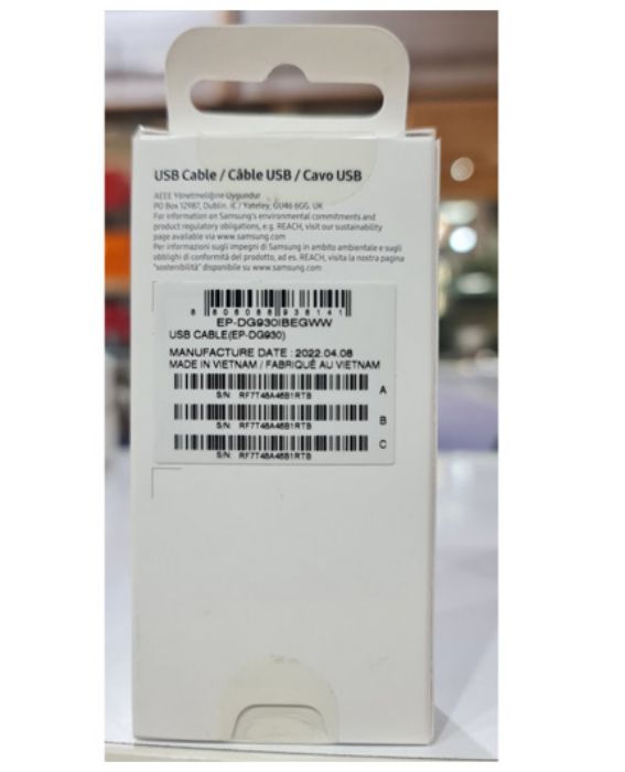 تصویر  کابل شارژ USB به USB-C سامسونگ - 1.5 متر تصویر  کابل شارژ USB به USB-C سامسونگ - 1.5 متر