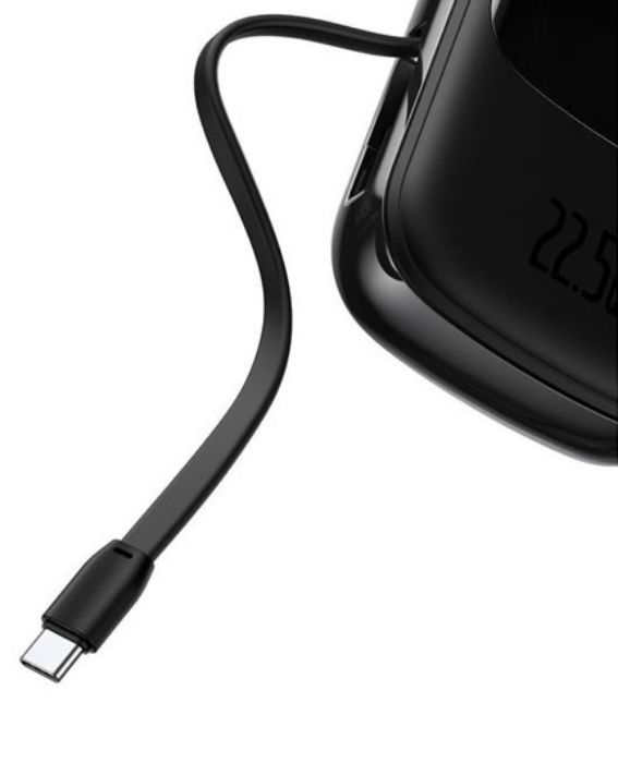 تصویر  پاوربانک باسئوس مدل PPQD-I01 ظرفیت 20000 میلی آمپر ساعت