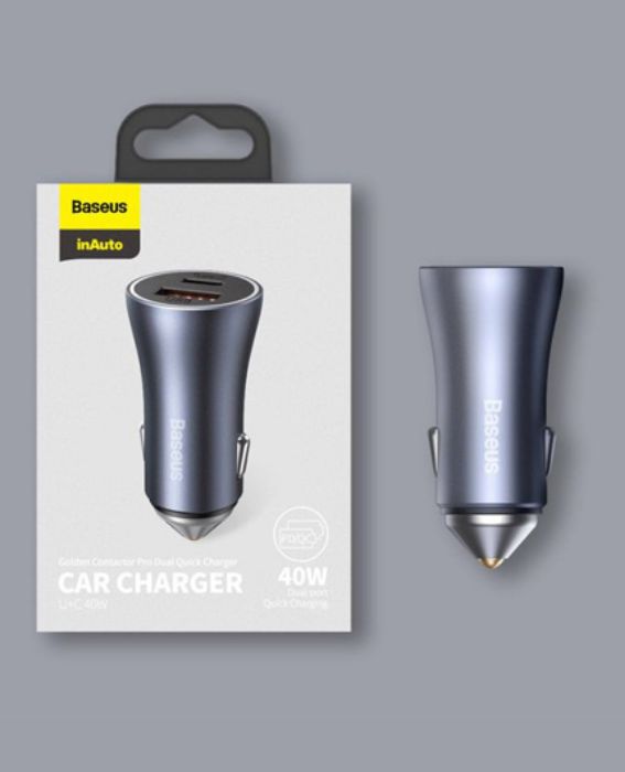 تصویر  شارژر فندکی باسئوس مدل CCJD-0G