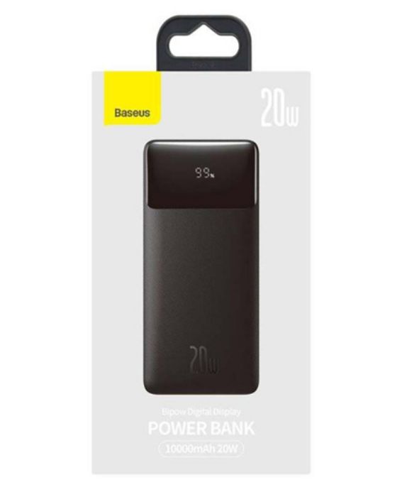 تصویر  پاوربانک باسئوس مدل Bipow PPDML-L02 ظرفیت 10000 میلی آمپر ساعت