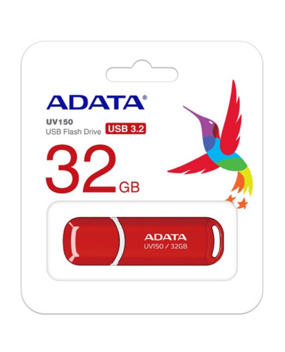 تصویر  فلش مموری ای دیتا 32 گیگابایت مدل DashDrive UV150
