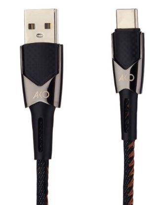 تصویر  کابل شارژ USB به USB-C آکو - 1 متر