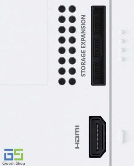 تصویر  کنسول بازی مایکروسافت ایکس باکس سری اس به همراه یک دسته اضافه سفید، پایه شارژر و دو باطری