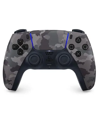 تصویر دسته PS5 مدل DualSense Grey Camouflage چریکی
