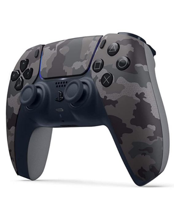 تصویر  دسته PS5 چریکی مدل DualSense Grey Camouflage