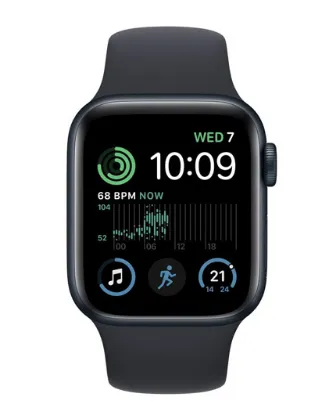 تصویر  اپل واچ سری SE 2022 سایز 40 میلی‌‌متری با بند سیلیکونی