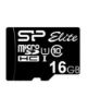 تصویر  کارت حافظه 16 گیگابایت سیلیکون پاور microSDHC کلاس 10 با سرعت 85 مگابایت در ثانیه مدل Elite