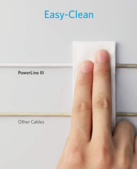 تصویر  کابل شارژ USB-C به USB-C انکر 0.9 متر Powerline III مدل A8852