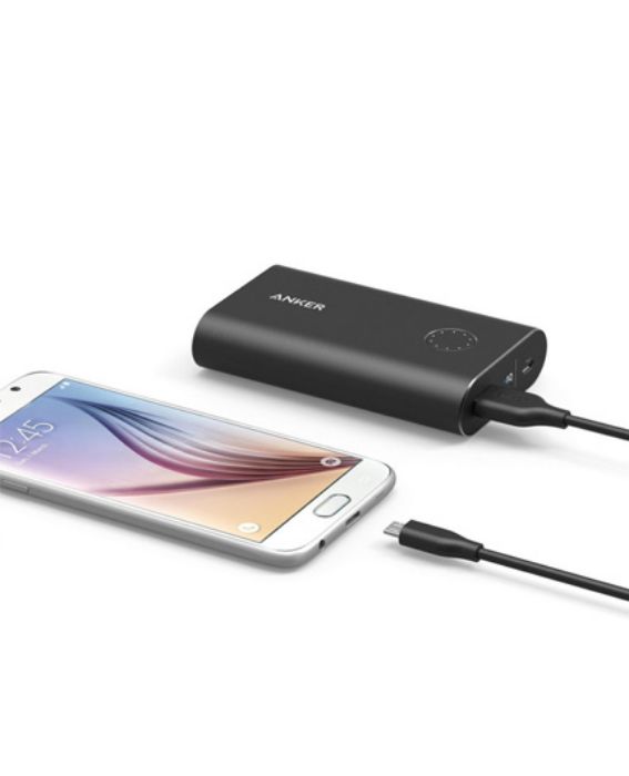 تصویر  کابل شارژ USB به microUSB انکر 0.9 متر مدل A8132H12