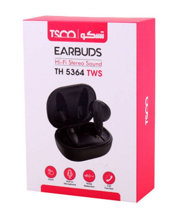 تصویر  هندزفری بی سیم تسکو مدل TH 5364 TWS تصویر  هندزفری بی سیم تسکو مدل TH 5364 TWS