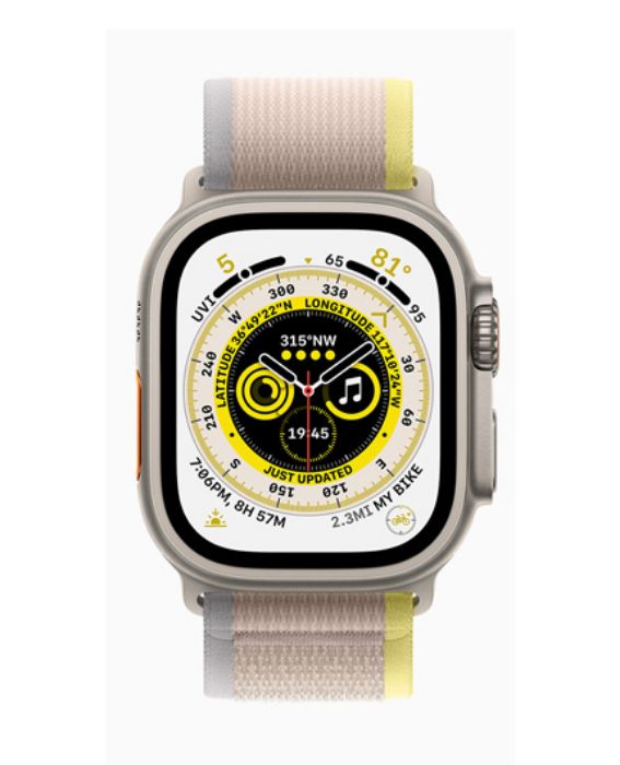 تصویر  اپل واچ سری اولترا سایز 49 میلی‌‌متری با بند لوپ تریل