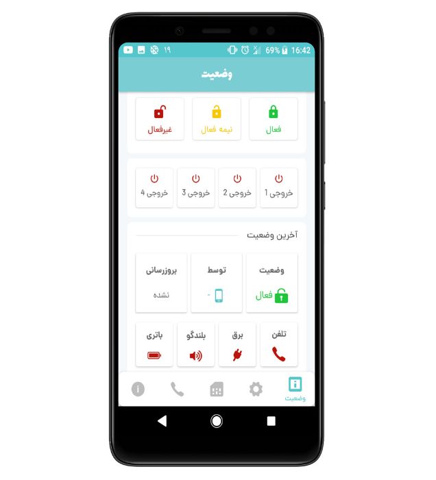 تصویر  دزدگیر منزل و آپارتمانی آریوسیس مدل AP-50