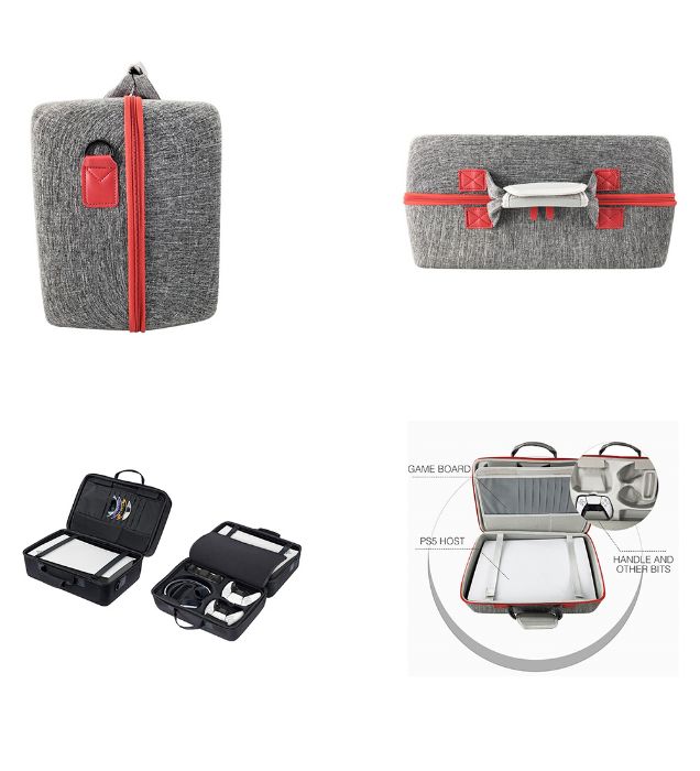 تصویر  کیف حمل کنسول بازی پلی استیشن 5 مدل Dead Skull