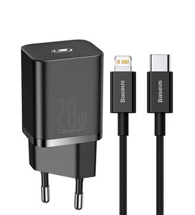 تصویر  شارژر دیواری باسئوس 20 وات مدل Super Si Quick charger TZCCSUP-B01