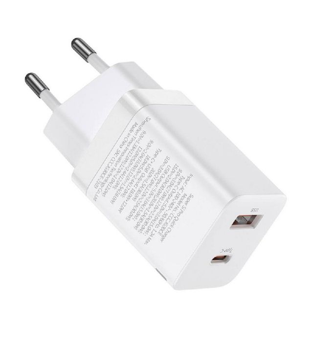 تصویر  شارژر دیواری باسئوس 30 وات مدل CCSUPP-E02