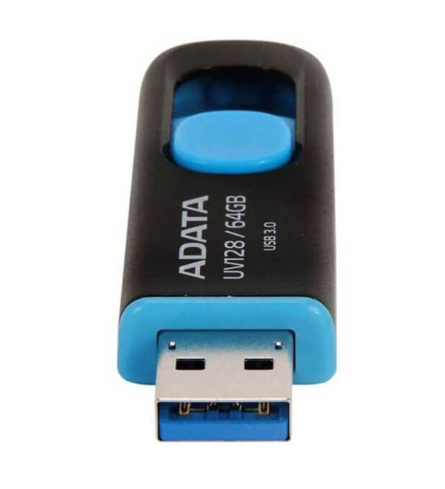 تصویر  فلش مموری ای دیتا 64 گیگابایت مدل DashDrive UV128