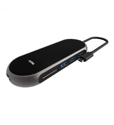 تصویر  هاب 9 پورت USB-C جی سی پال مدل ONYX