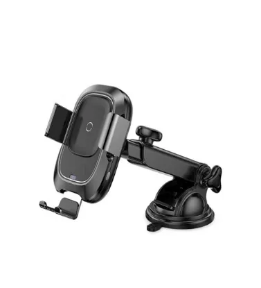 تصویر  پایه نگهدارنده گوشی داخل خودرو وایرلس باسئوس مدل Smart Vehicle Bracket WXZN