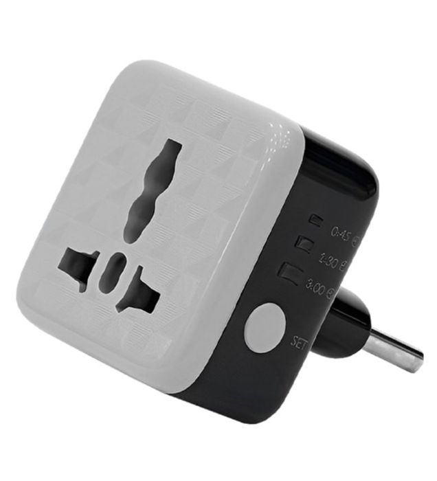 تصویر  تبدیل 3 به 2 تایمردار و محافظ برق فست شارژ هادرون مدل P103