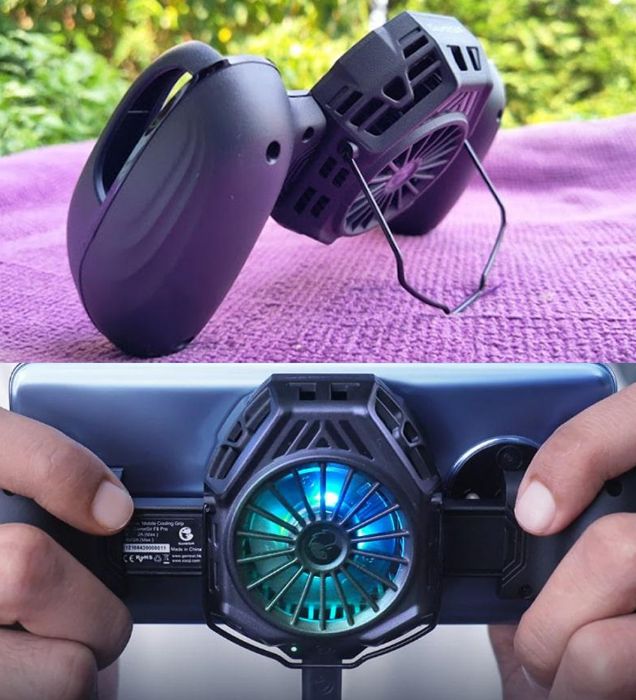 تصویر  دسته بازی موبایل گیمسر مدل F8 Pro Snowgon