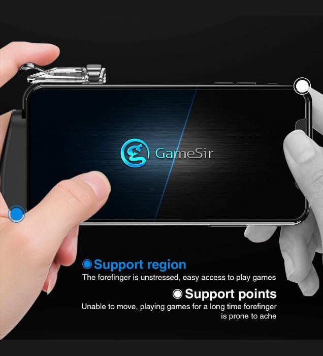 تصویر  دسته بازی موبایل گیمسر مدل F2 Firestick Grip