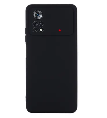 تصویر قاب محافظ سیلیکونی برای گوشی شیائومی پوکو X4 Pro (مشکی)