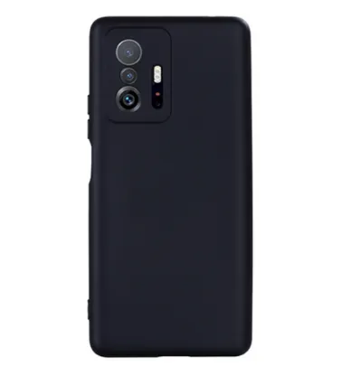 تصویر  قاب محافظ سیلیکونی برای گوشی شیائومی 11T, 11T Pro (مشکی)