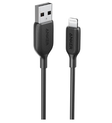 تصویر  کابل شارژ USB به Lightning انکر مدل Powerline III A8812 طول 0.9 متر