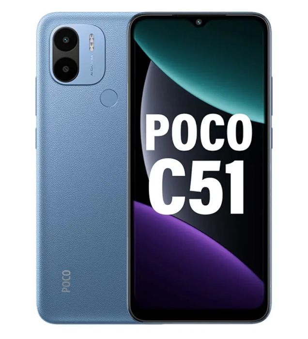 تصویر  گوشی موبایل شیائومی مدل پوکو C51 ظرفیت 64 گیگابایت رم 4 گیگابایت