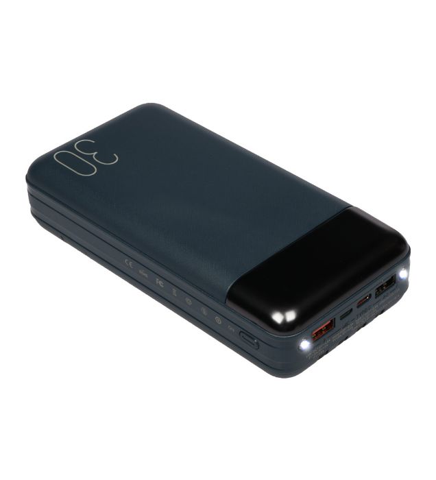 تصویر  پاوربانک هیسکا مدل QI-313PD 22.5W ظرفیت 30000 میلی آمپر ساعت