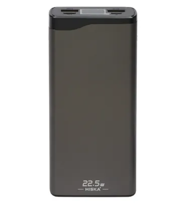 تصویر پاوربانک هیسکا مدل QI-212PD 22.5W ظرفیت 20000 میلی آمپر ساعت