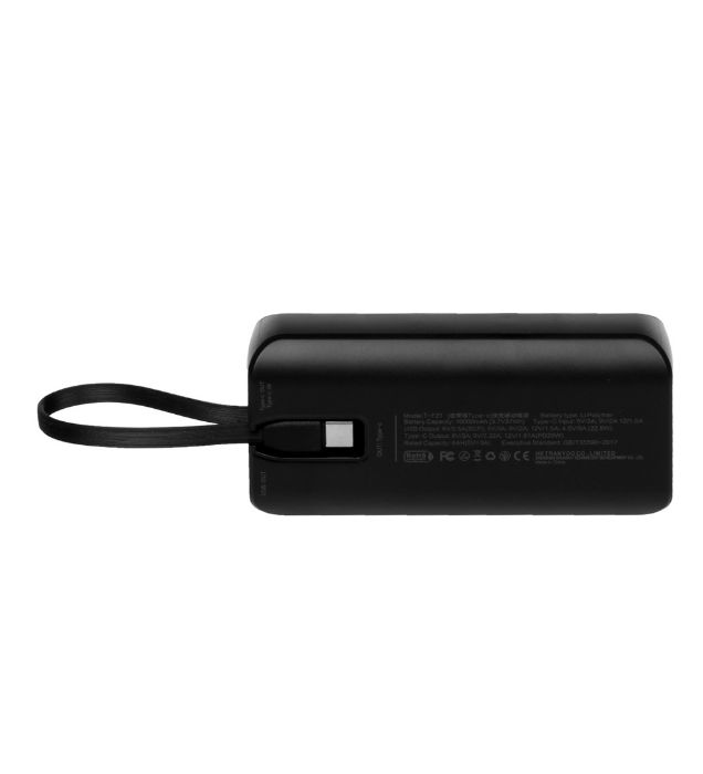 تصویر  پاوربانک ترانیو مدل T-F21 22.5W ظرفیت 10000 میلی آمپر ساعت