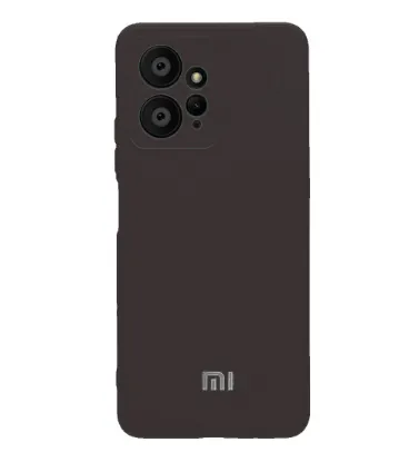 تصویر  قاب محافظ سیلیکونی برای گوشی شیائومی ردمی Note 12 4G (مشکی)