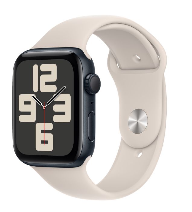 تصویر  اپل واچ سری SE 2022 سایز 40 میلی‌‌متری با بند سیلیکونی