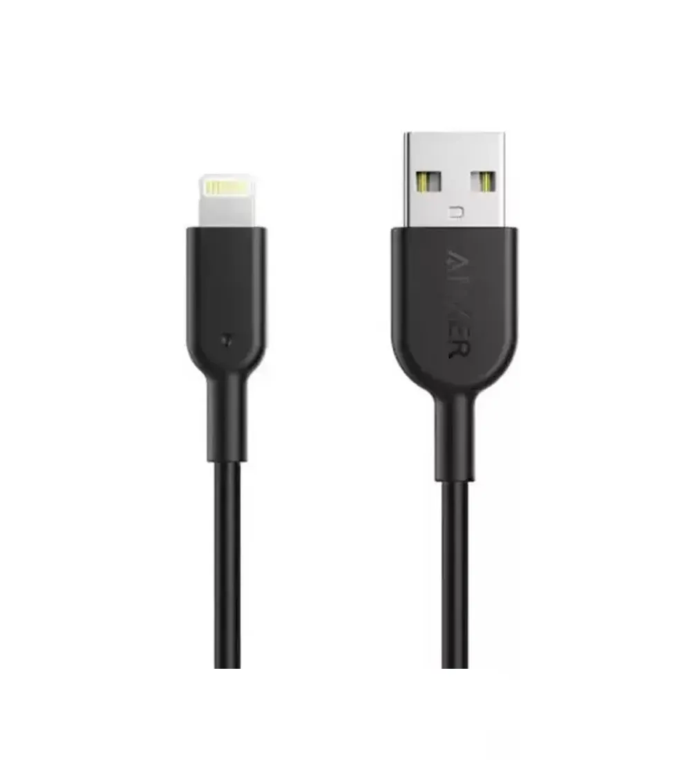 تصویر  کابل شارژ USB به Lightning انکر 0.9 متر مدل Powerline II A8432
