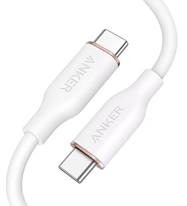 تصویر  کابل شارژ USB-C به USB-C انکر 0.9 متر مدل Powerline A8552