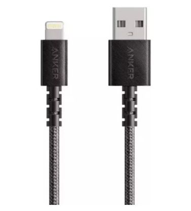 تصویر  کابل شارژ USB به Lightning انکر 1.8 متر مدل Powerline Select Plus A8013
