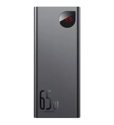 تصویر پاوربانک باسئوس مدل Adaman PPIMDA Digital Display PPIMDA-D0 65W ظرفیت 20000 میلی آمپر ساعت