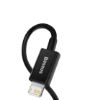 تصویر  کابل 1 متری شارژ USB به Lightning باسئوس مدل CALYS-A01