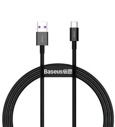تصویر  کابل 2 متری شارژ USB به USB Type-C باسئوس مدل CATYS-A