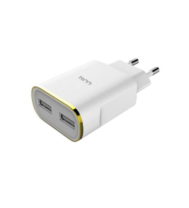 تصویر  شارژر دیواری تسکو مدل TTC 57 با کابل شارژ اندروید (دو پورت)