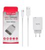 تصویر  شارژر دیواری تسکو مدل TTC 60 با کابل USB Type-C (دو پورت)