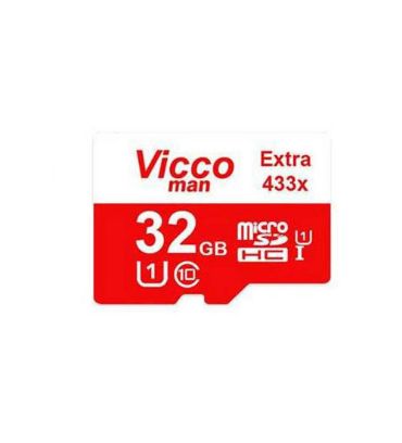 کارت حافظه 32 گیگابایت ویکومن اکسترا microSDXC کلاس 10 با سرعت 65 مگابایت در ثانیه