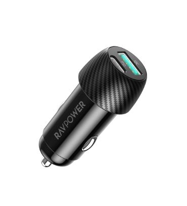 شارژر فندکی راوپاور مدل RP-VC030 توان 44 وات