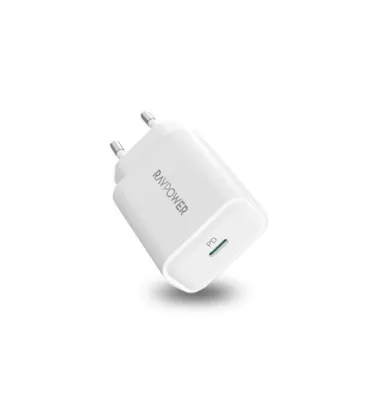 تصویر  شارژر دیواری راوپاور 25 وات مدل RP-PC156