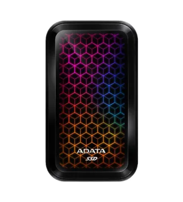 تصویر هارد اکسترنال ای دیتا مدل RGB LIGHTING SE770G ظرفیت 512 گیگابایت