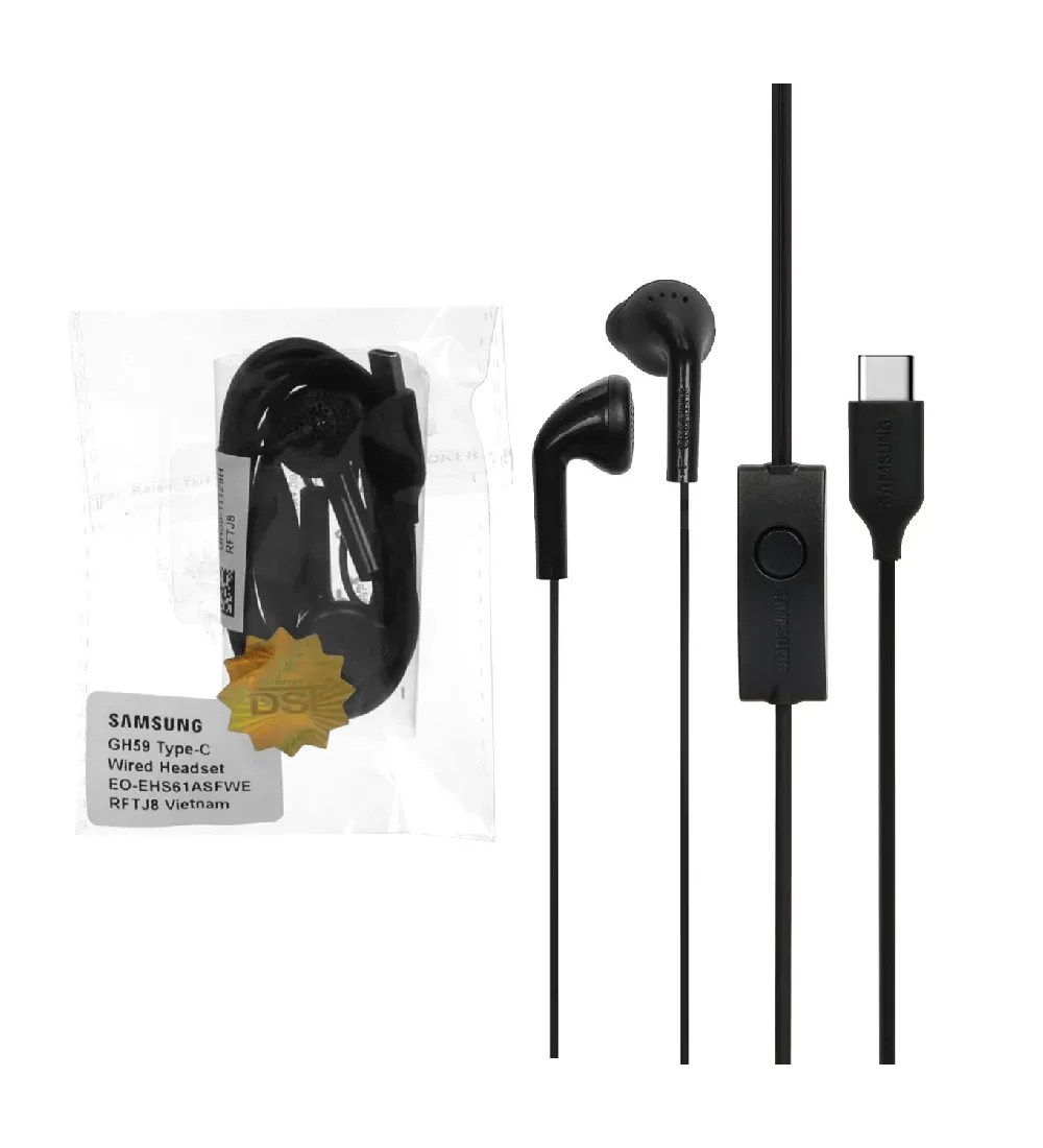 تصویر  هندزفری با سیم سامسونگ مدل GH59 با پورت Type-C