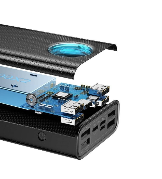 تصویر  پاوربانک باسئوس مدل PPLG000101 65W ظرفیت 30000 میلی آمپر ساعت