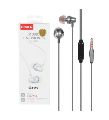تصویر  هندزفری با سیم هیسکا مدل HK-739